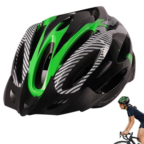 zwxqe Mountainbike-helmen, door Vent ontworpen fietshelmen, lichte fietshelmen   Mountainbike-helmen met ventilatiedesign en afneembaar zonneklep voor mountainbike, racefietsen