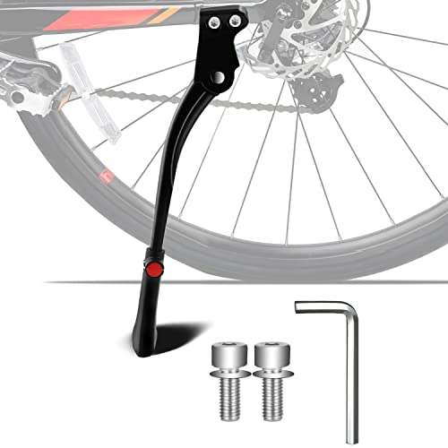 XUHN Fietsstandaard, 24 tot 29 inch, instelbare fietsstandaard, zijstandaard voor e-bike, trekkingfiets, mone, stadsfiets