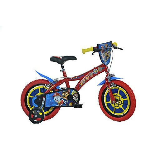 Dino Bikes 614-PW Paw Patrol Bike, rood, 14 inch