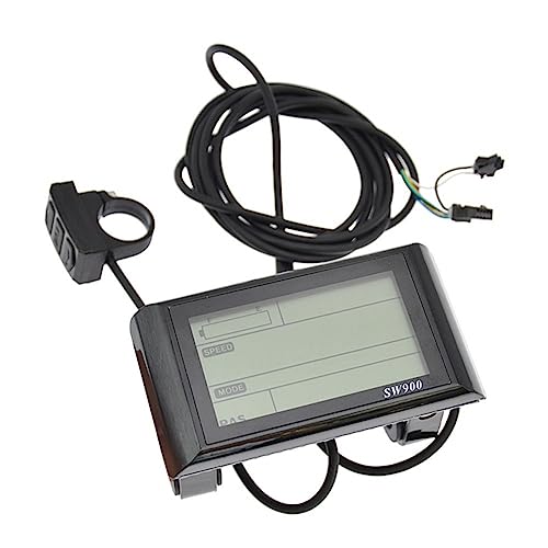 Mkcavne 24-72V SW900 Lcd scherm Controle Fiets Elektrische Snelheidsmeter Snelheidsmeter Wired Snelheidsmeter Snelheidsmeter Code Tafel E-Bike