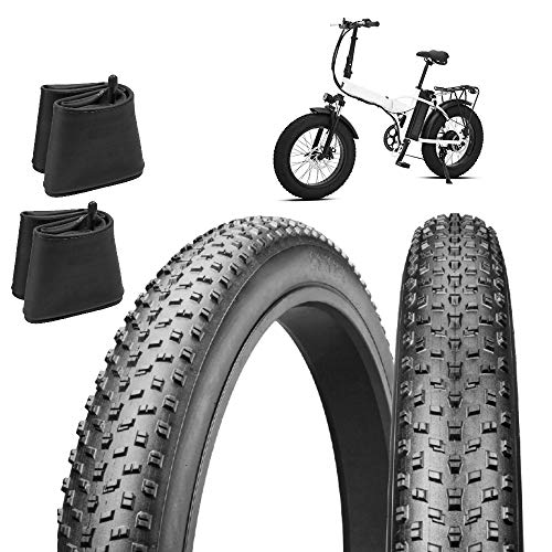 CHAOYANG 2 banden 20 x 4,0 (100-406) + bandenkamers Big Daddy voor Fat Bike E-bike banden 20 inch