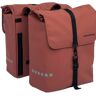 Dubbele fietstas New Looxs Odense Double 39 liter 34 x 16 x 38 cm (x2)- rust