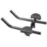 XJKLBYQ Fietssteunstuur, fietsfietsarmsteun stuur, 1 set TT Rest Bar Clip op Aero-staven voor MTB racefiets aerobars mountainbike of racefiets (zwart)