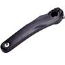 QANYEGN Crankarmen Voor E-bikes, Crankarmen Voor Fietsen, Aluminium Crankarmset Voor M4050 M590 M610 SLX XTCrankset(Zwart)