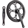 Yardwe 1 Set Fiets Crankstel Single Crankstel Fiets Accessoire Bmx Crankstel Fiets Met Vaste Versnellingen Mountainbike Crankstel Fiets Crankarm Set Aluminium Profiel Handslinger Krukarm