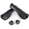 Betfran Fietshandvatten, antislip rubberen mtb-handvatten. MTB fietshandvatten Dubbel slot 22mm universeel. Fietshandvatten, ergonomische MTB-handvatten voor fietsen en scooters.