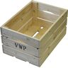 Vwp Houten krat / Fietskist 47x33.8x26.4cm naturel