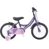 Wildtrak 14 inch fiets voor kinderen van 3 tot 5 jaar, met steunwielen, lila