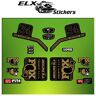 ELX STICKERS Pegatinas HORQUILLA VORK FACTORY FOX 34 2016 ELX15 STICKERS AUFKLEBER AUTOCOLLANT ADESIVI BICLETA fietsfiets MTB