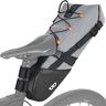 HUISENY Zadeltas 10L TPU Fiets Zadeltas 100% Waterdichte Zadeltassen met Reflecterende Zadeltas BackLoader voor Mountain Racefiets