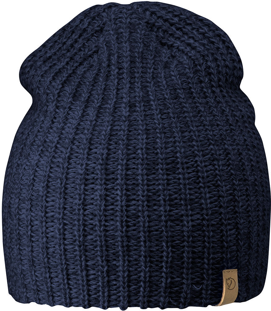 Fjallraven Mutsen Övik Melange Beanie Blauw