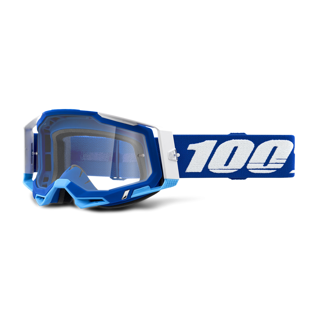 100% Racecraft 2 Crossbril Blauw  - Blauw