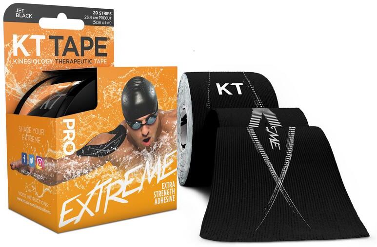 KT Tape Pro Extreme Strips Zwart