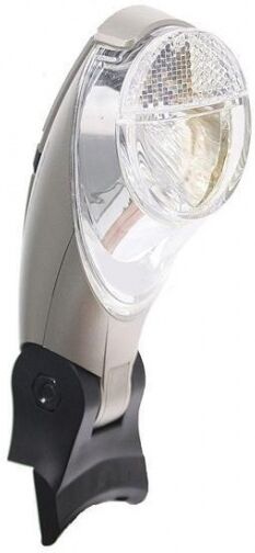 Batavus koplamp Swan Trelock Accu led zwart/zilver