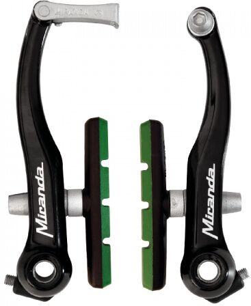 Miranda Elegance V Brake E bike voor/achter 108 mm zwart