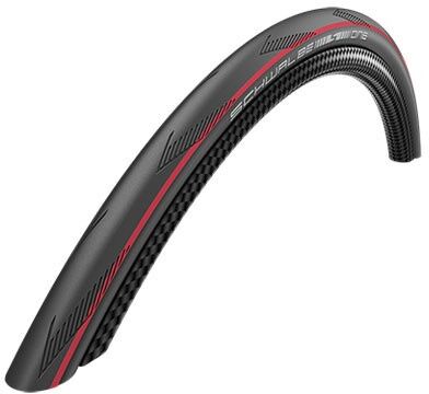 Schwalbe buitenband One vouwband 28 x 1.00 (25 622) zwart/rood