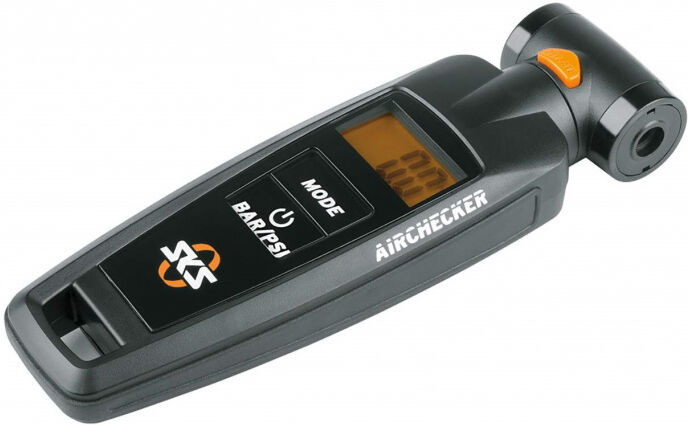 SKS bandendrukmeter airchecker AV/SV 10 x 3 x 3 cm zwart