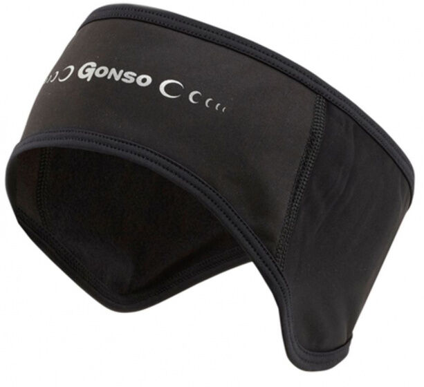 Gonso hoofdband Stirnband Thermo polyamide zwart