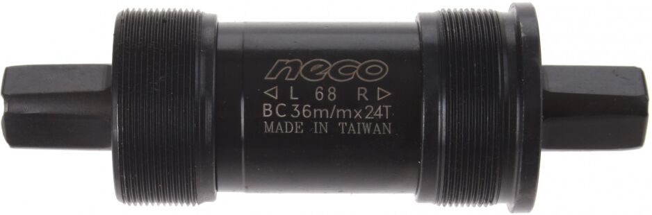 Neco trapas Italiaans 115 x 36 mm zwart