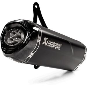 Akrapovic Slip-On Linje bakre lyddemper  Svart