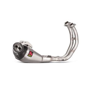 Akrapovic Slip-On Racing Linje Titan Eksos System  Sølv