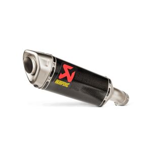 Akrapovic slip-on linje karbon Bakre lyddemper  Karbon