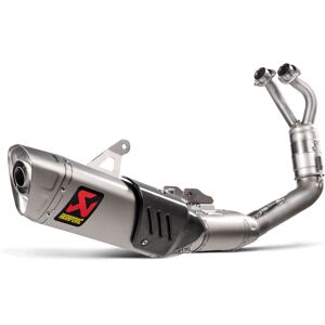 Akrapovic slip-on racing linje titan Eksosanlegg  Sølv