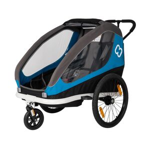 Hamax Traveller incl. Bicycle Arm & Stroller Blue/grey OneSize, Petrol Blue/Grey