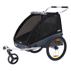 Thule Coaster Xt Bike Trailer+Stroll Black OneSize, Black