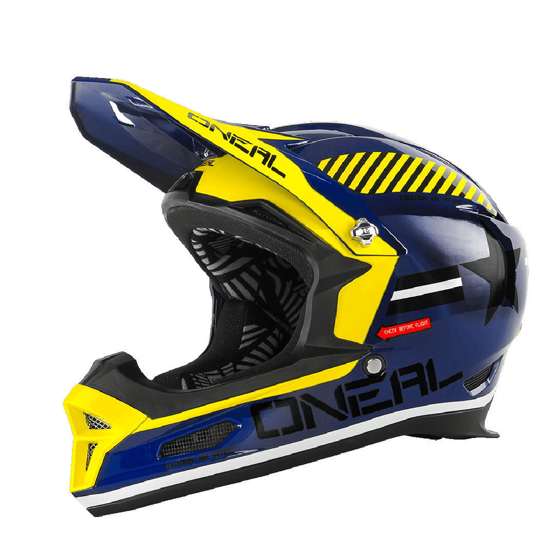 Oneal O´Neal Fury Fidlock RL Afterburner Utfor hjelm XL Blå