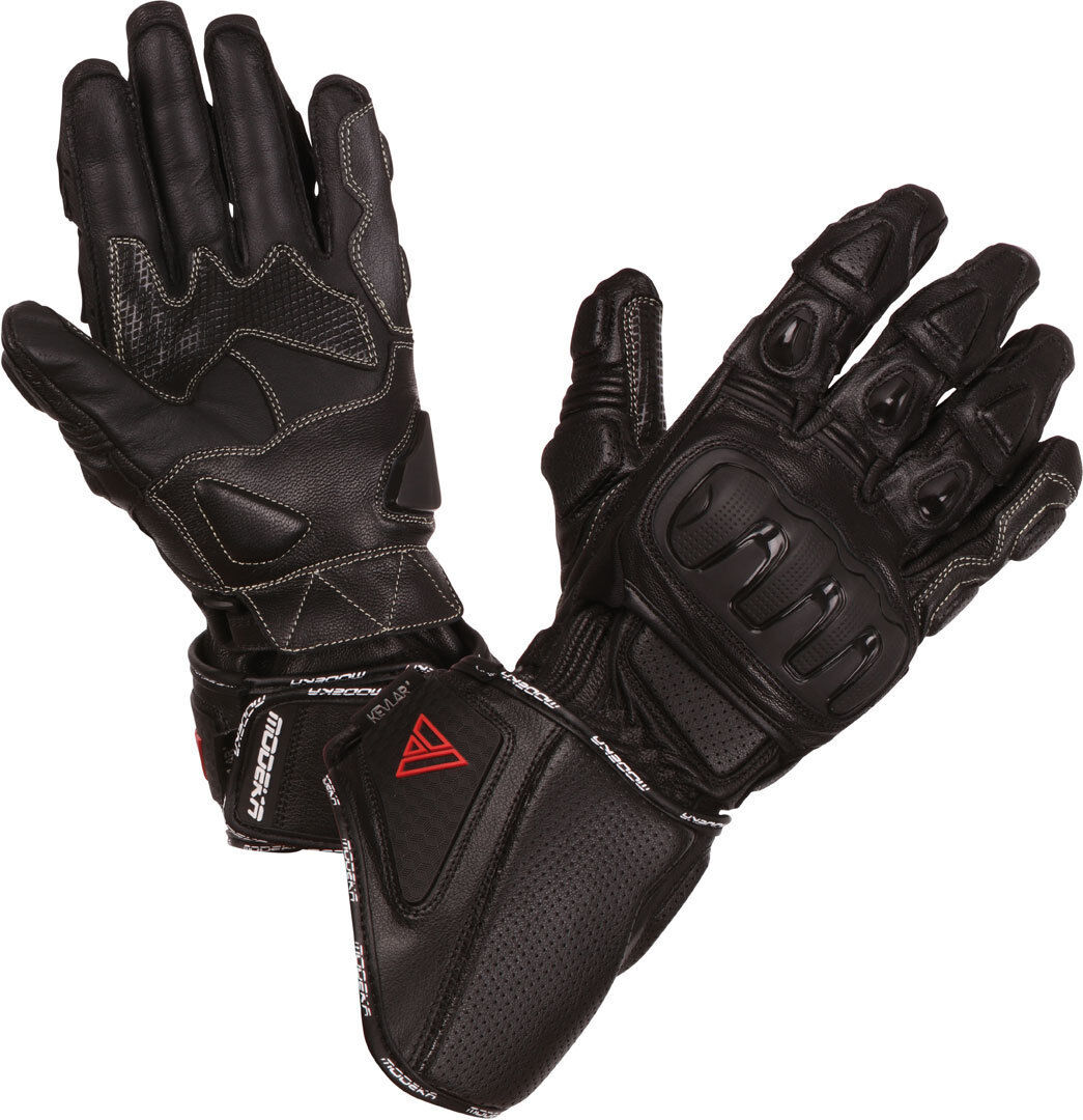 Modeka Jayce Motorcycle Gloves Motorsykkel Hansker XL Svart