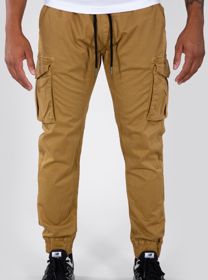 Alpha Industries Cotton Twill Jogger Bukser M Grønn Brun