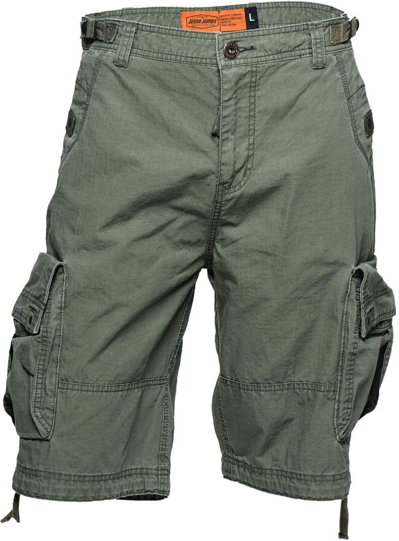 West Coast Choppers Caine Ripstop Cargo Shorts XL 54 Grønn