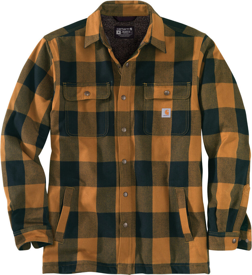 Carhartt Hubbard Sherpa Lined Jakke L Brun