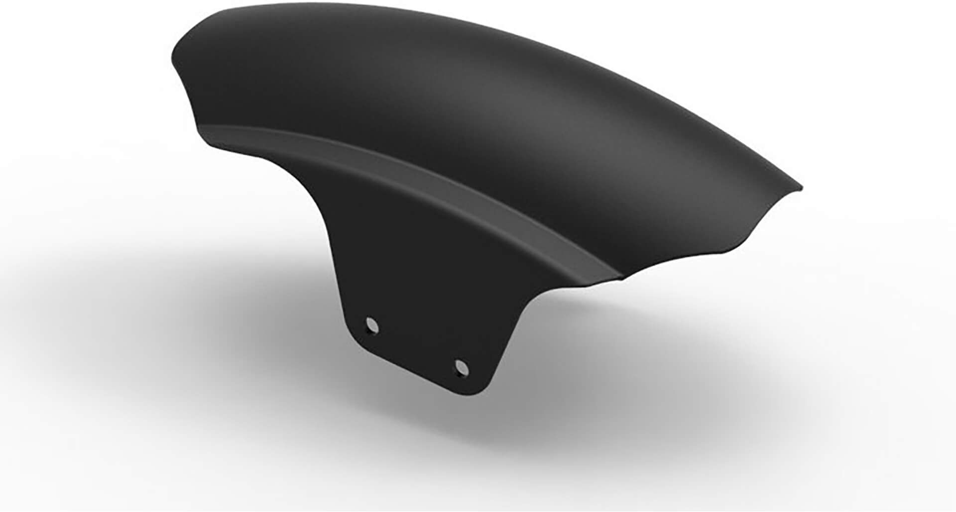 MOTOISME Mudguard STARRIDER - HONDA CB750 K (Z) Mudguard CB 750 matt svart malt  Svart