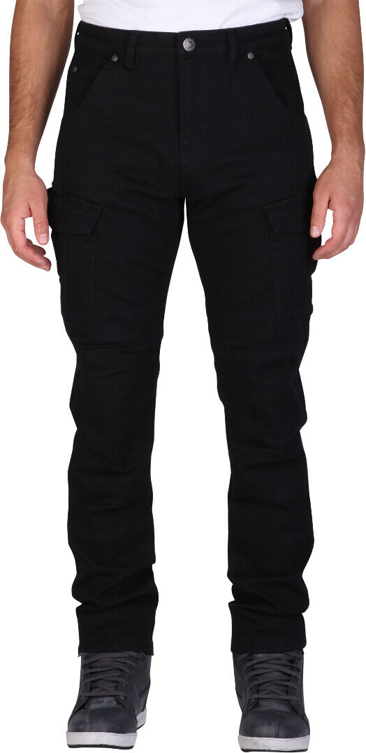 Modeka Brandon Cargo Motorsykkel Jeans 29 Svart