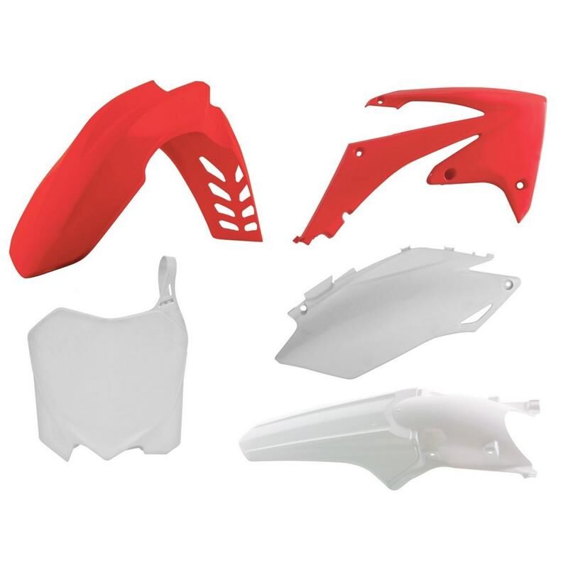 Rtech Plastkit Honda Crf450r 2011-12 Rød/hvit