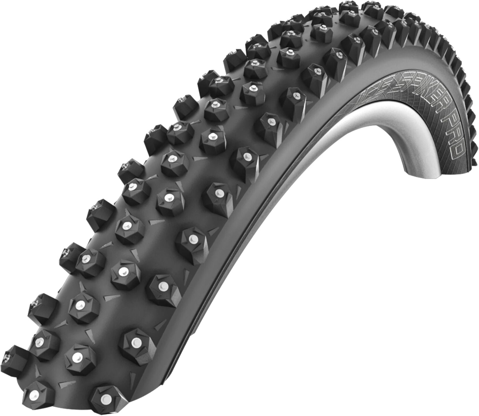 Schwalbe Tire 27,5 Ice Pro Evo Liteskin, piggdekk 57-584(27.5x2.25) Black