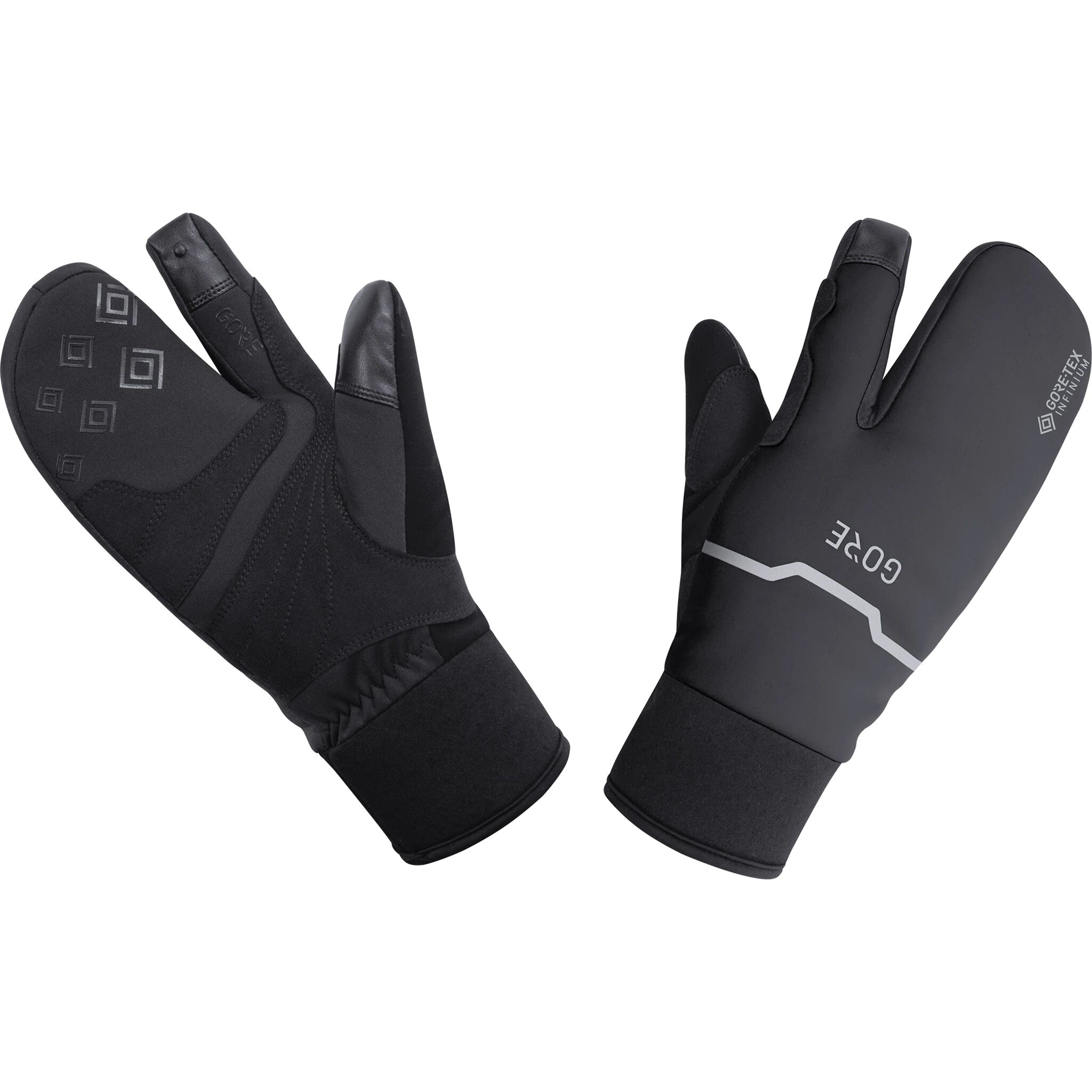 GORE Wear C5 Gore-Tex Infinium Thermo Split Gloves, sykkelhansker, unisex 10 BLACK