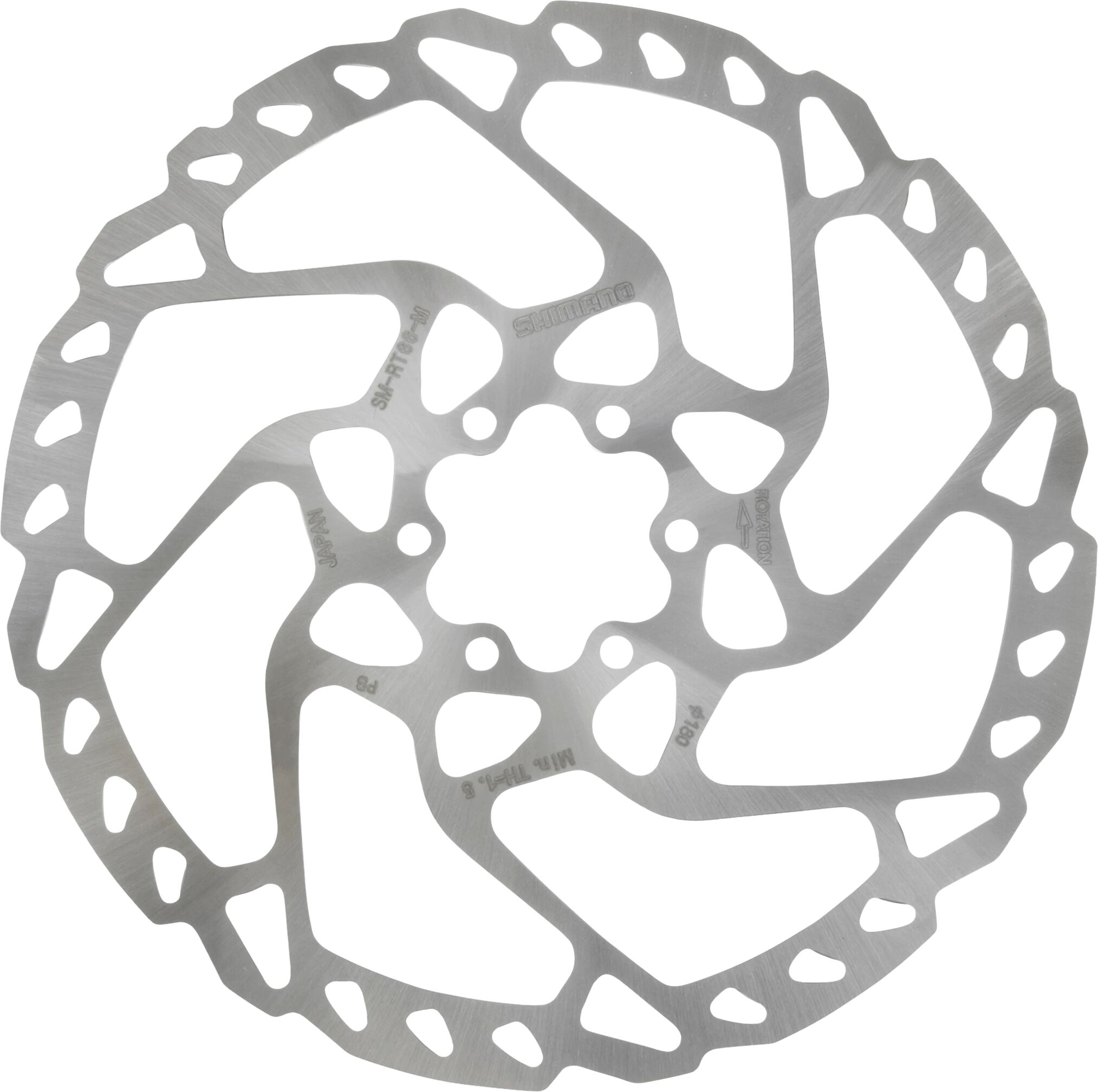 Shimano Brake disc 6-bolt 180mm SM-RT66 STD STD