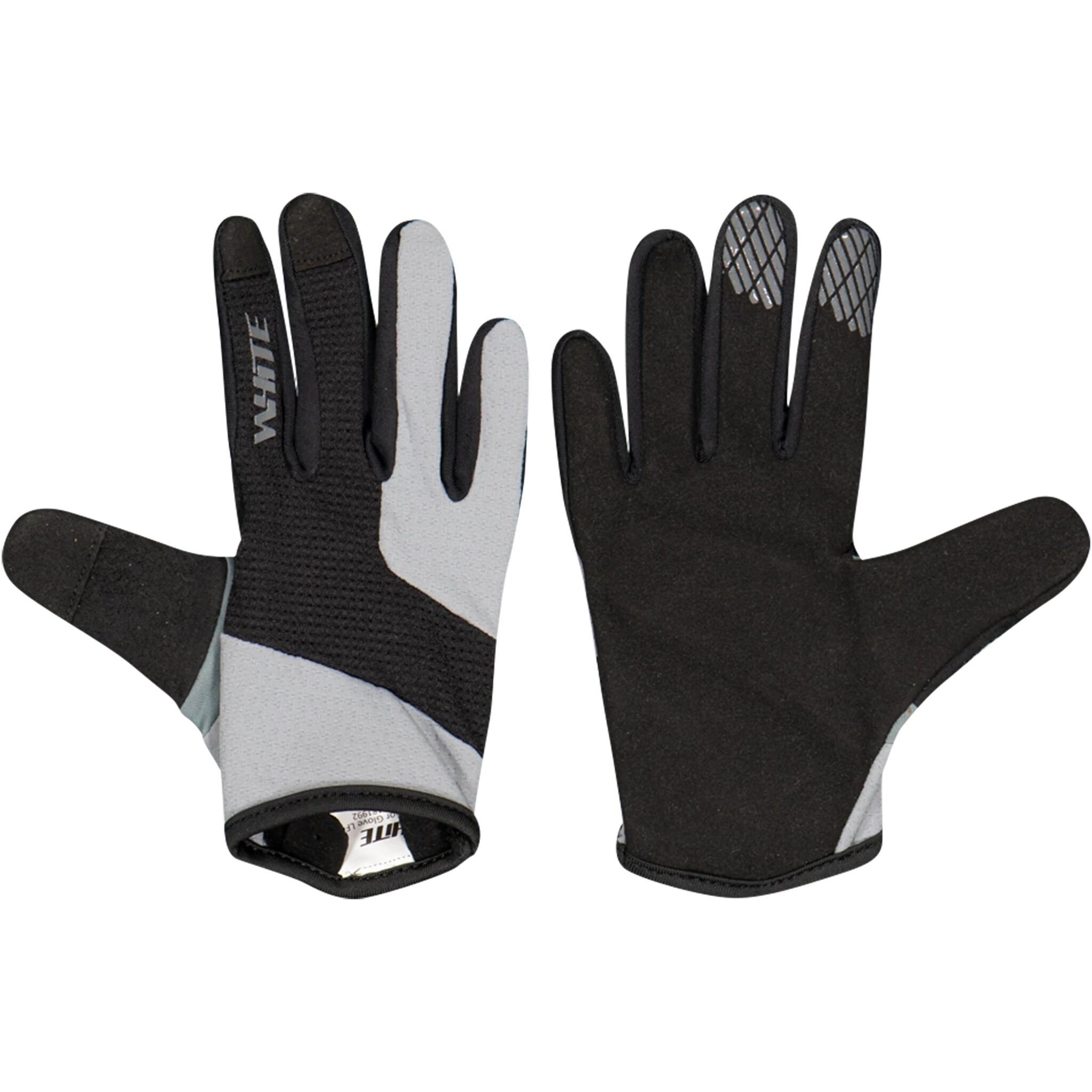 White Lite junior glove LF, sykkelhanske, barn/junior L Grey