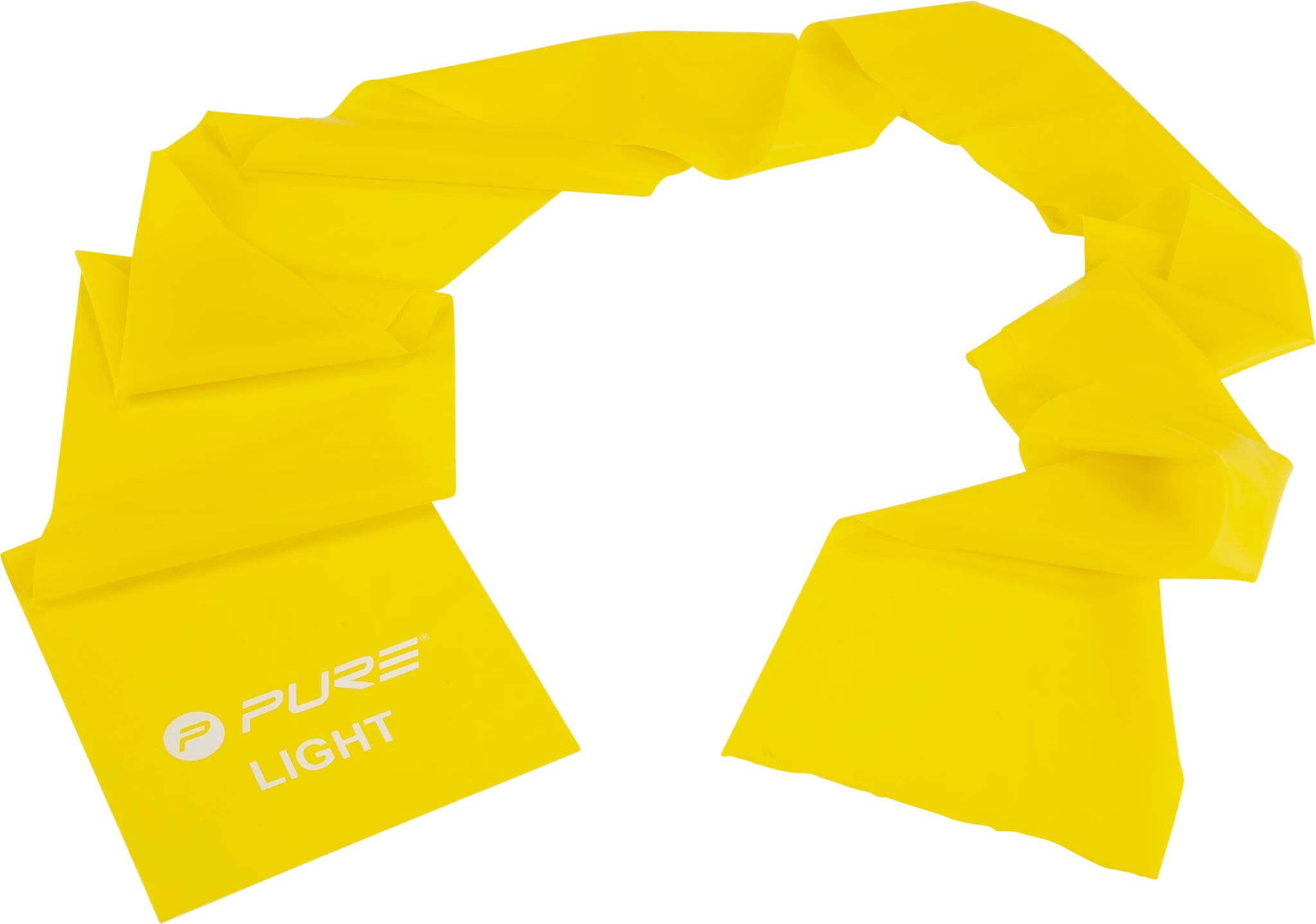 Pure2Improve Pilates Resistance Band Light, treningsbånd STD Yellow