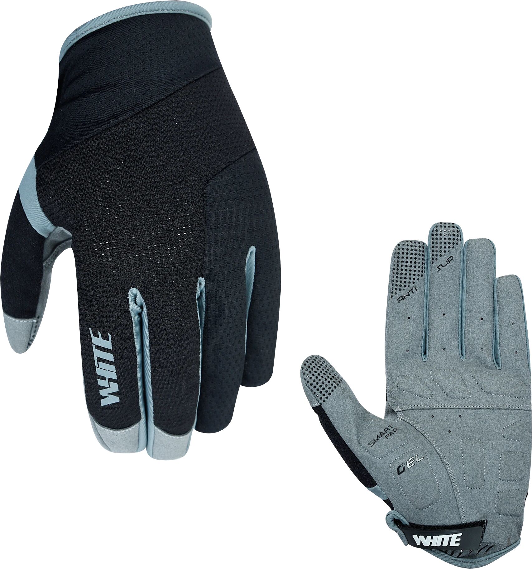 White 2Ultimate glove LF, sykkelhanske unisex XL BLACK