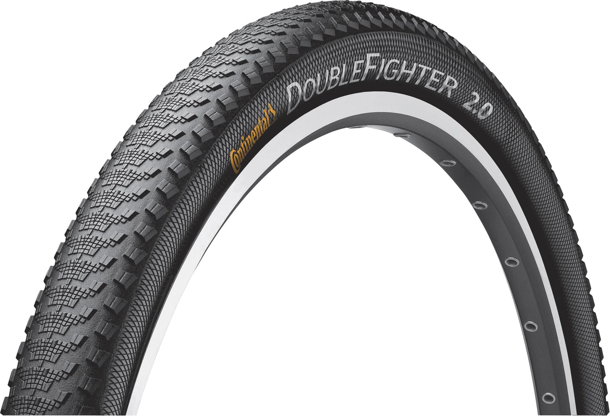 Continental Tire Doublefighter III 37-622, sykkeldekk 37-622 BLACK