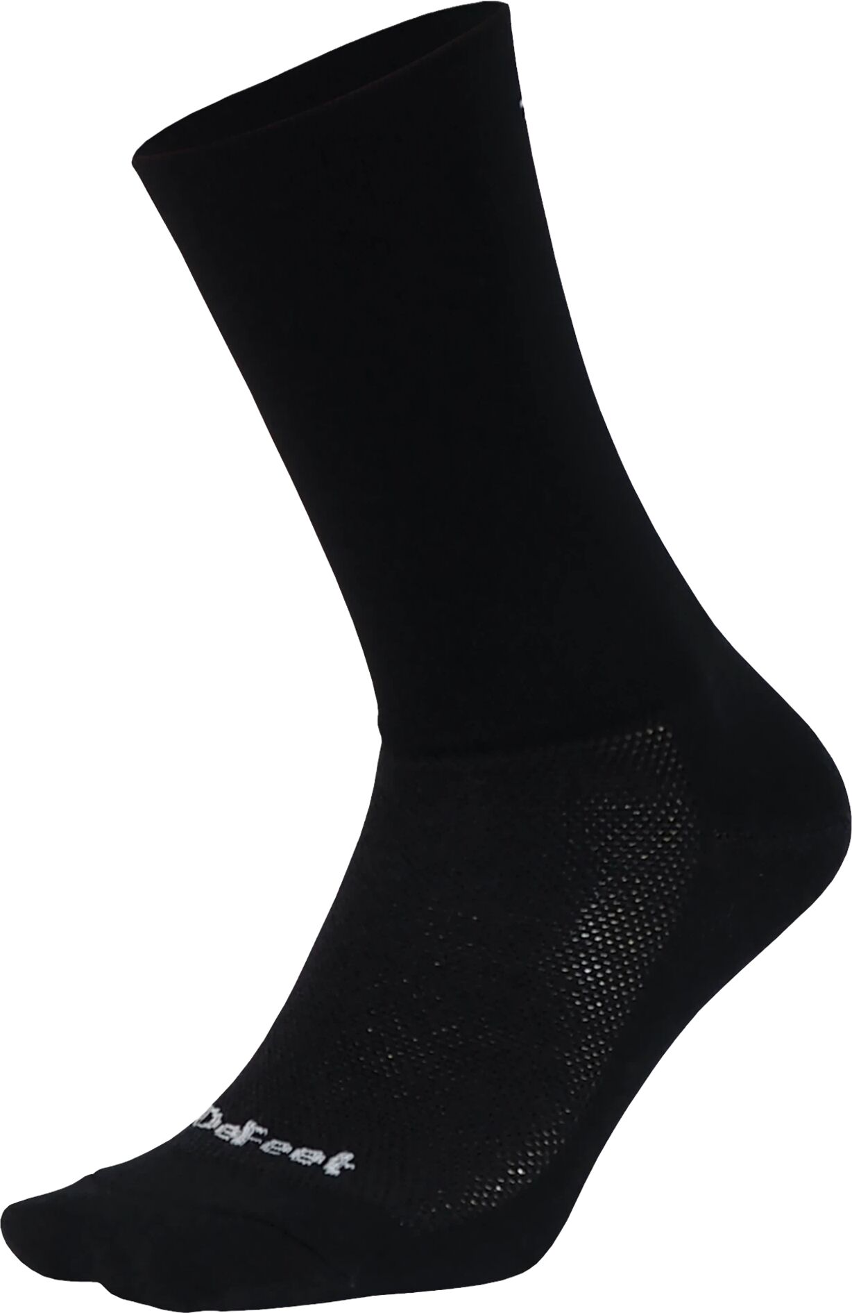 DeFeet Aireator 6''D-Logo (Double Cuff), sokker unisex S 36.0-39.5 BLACK