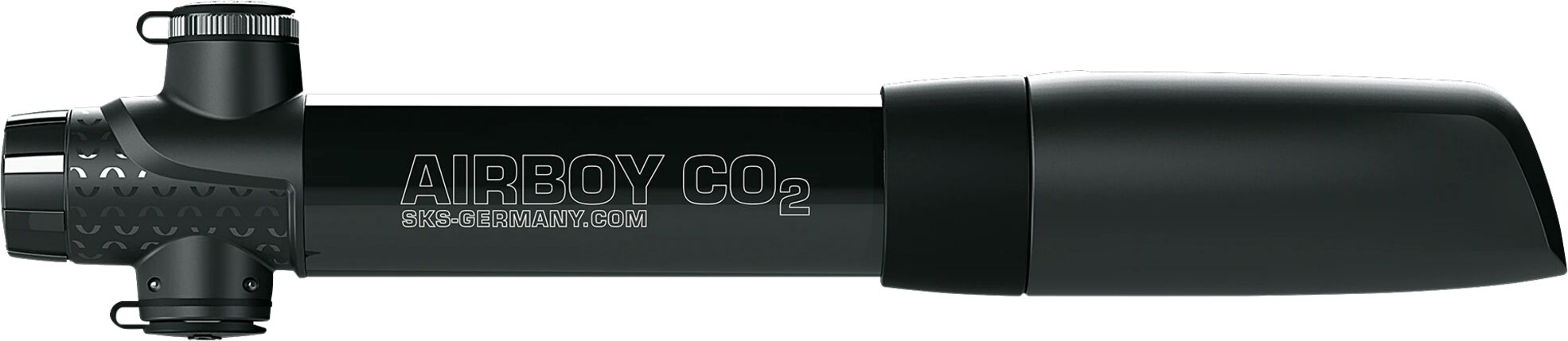 SKS-Germany Airboy CO2 Combi minipump, sykkelpumpe STD BLACK