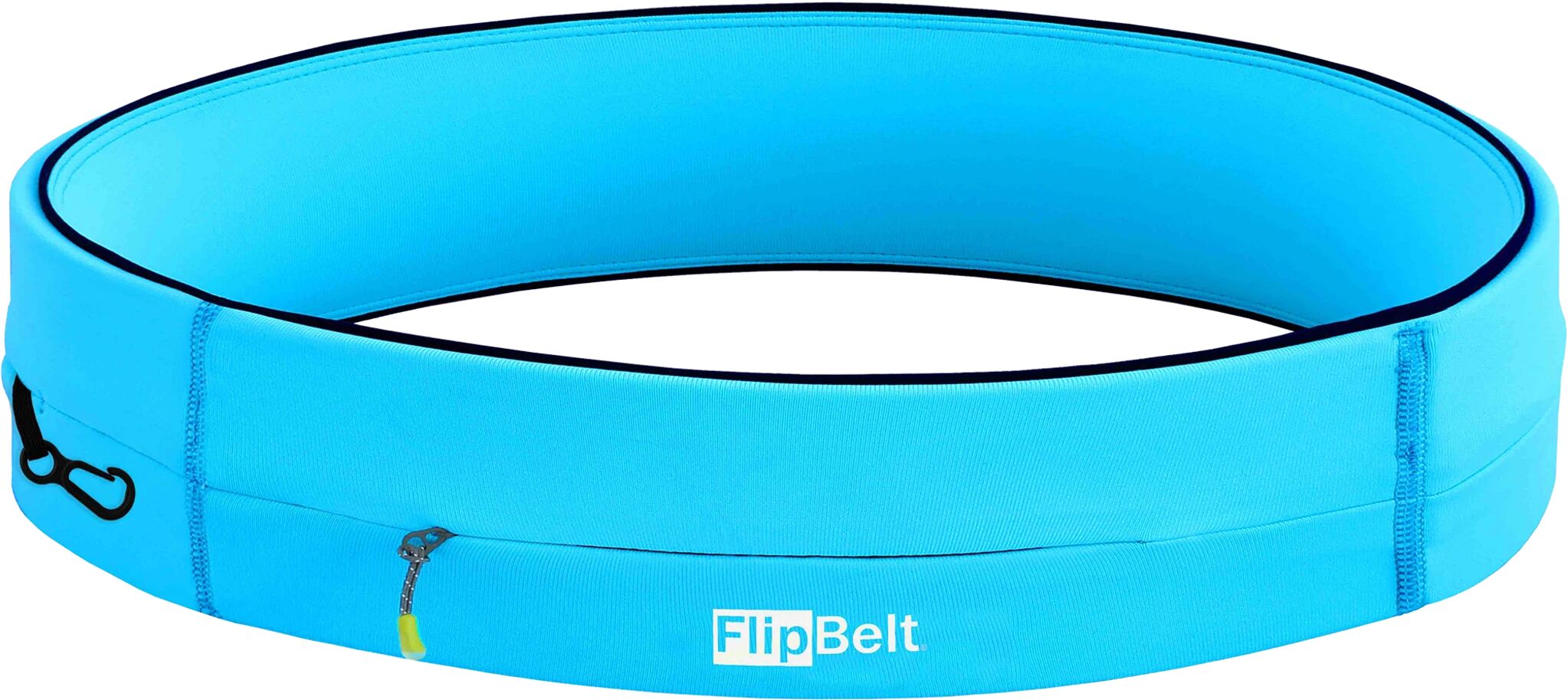 FlipBelt Zipper, løpebelte L Aqua