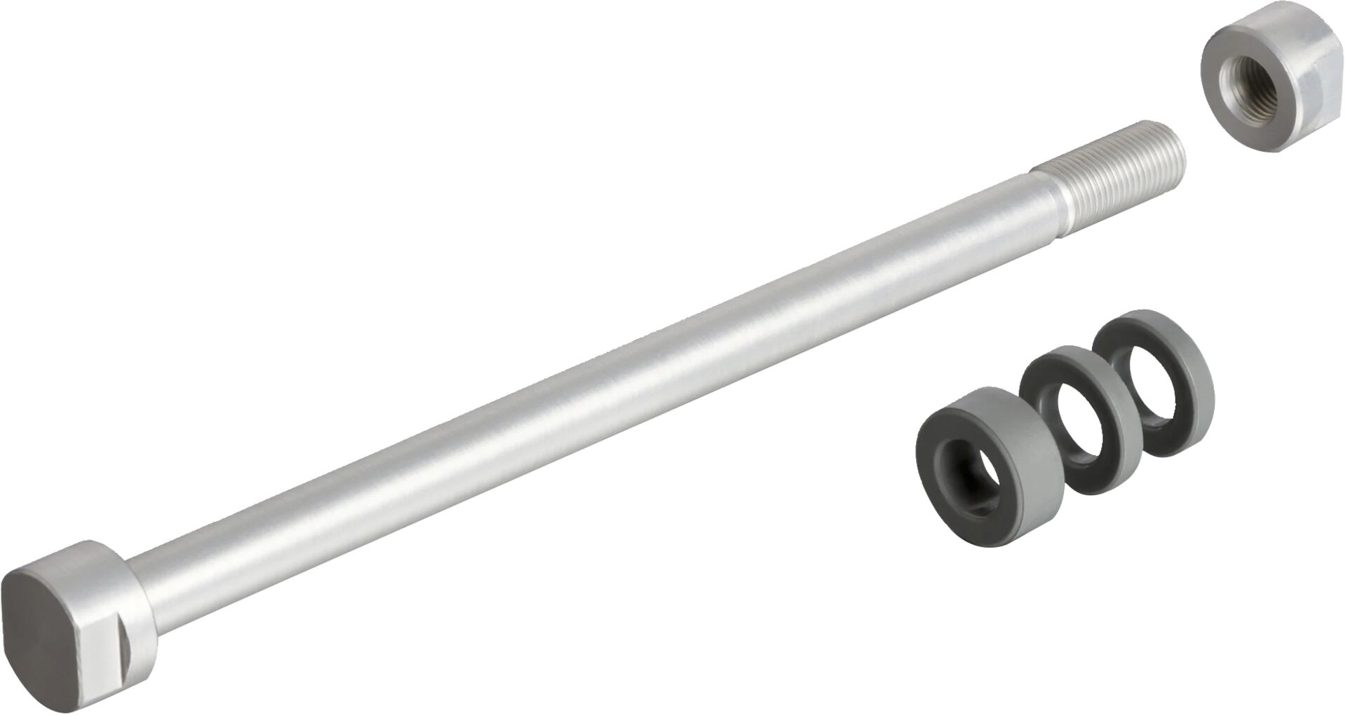 Tacx E-Thru axle skewer 10 mm T1706, sykkelrulleaksling 29 x 14 x 8,5 BLACK