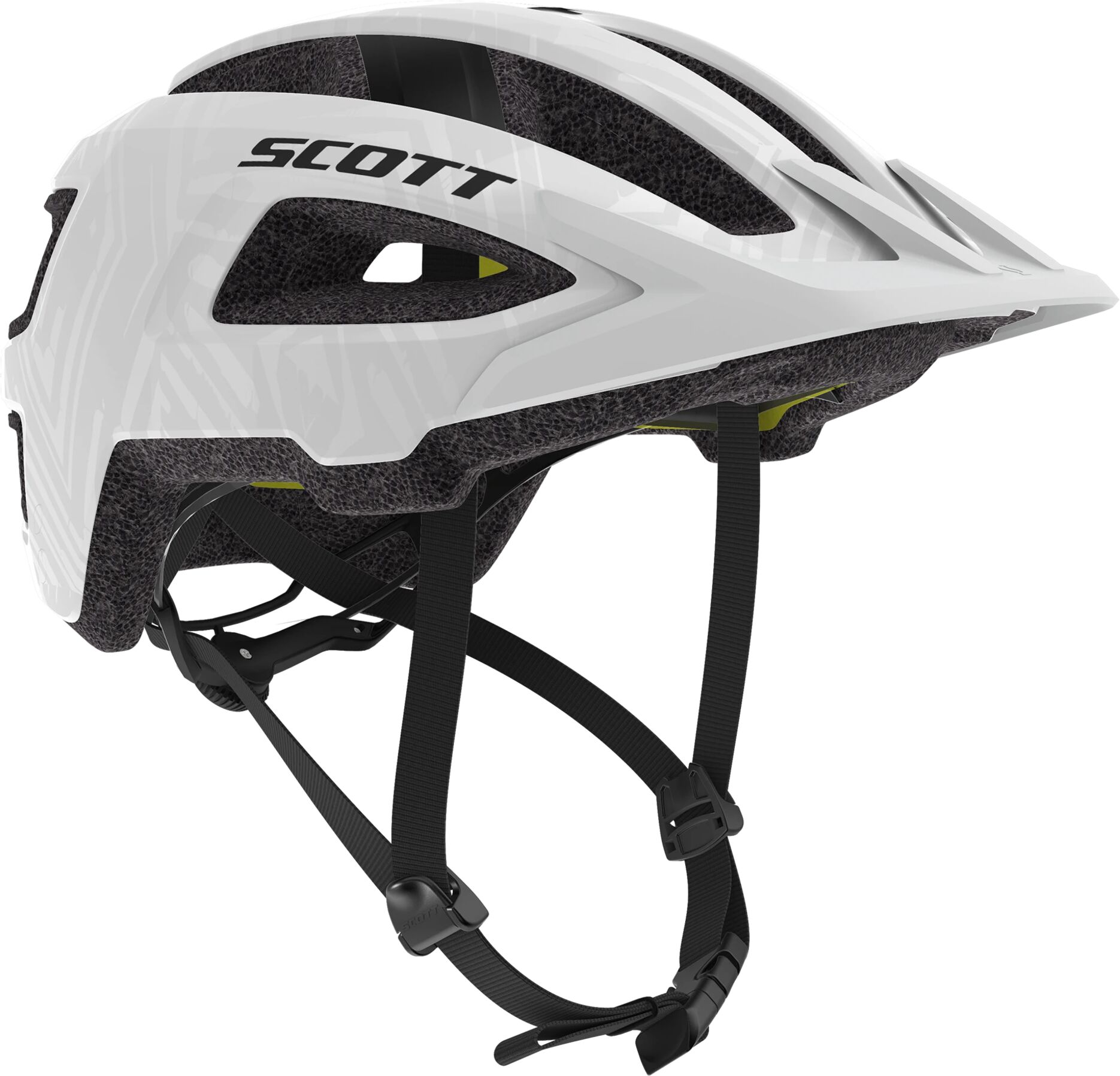 Scott Groove Plus MIPS helmet 21, sykkelhjelm, unisex S/M White