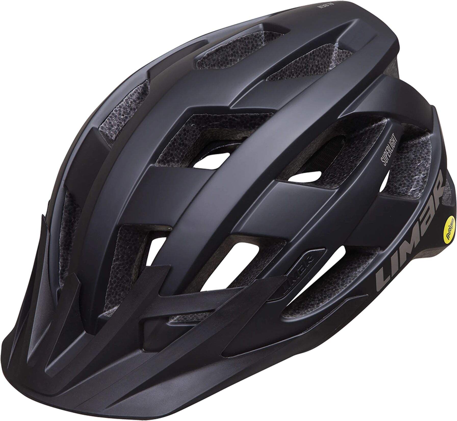 Limar Alben MIPS bikehelmet 21, sykkelhjelm unisex M 52-57cm Matt Black